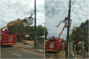 ซ่อมแซมไฟฟ้าสาธารณะภายในพื้นที่ บ้านตากแดด หมู่ที่ 3