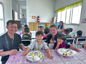 ออกติดตามโครงการอาหารกลางวันศูนย์เด็ก ประจำเดือน มีนาคม 2569