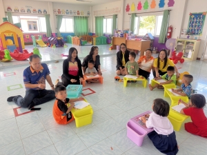 ตรวจอาหารกลางวันศูนย์อบรมเด็กก่อนเกณฑ์วัดศรีตัสสาราม