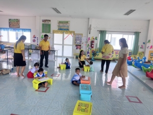 ออกติดตามโครงการอาหารกลางวันศูนย์เด็ก ประจำเดือนกรกฎาคม 2568